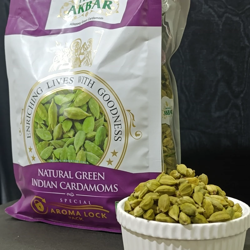 هل اکبر بنفش وارداتی اصل درجه یک 50 گرمی