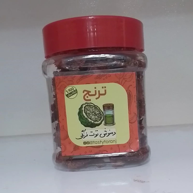 دمنوش توت فرنگی اعلا ترنج 90 گرمی