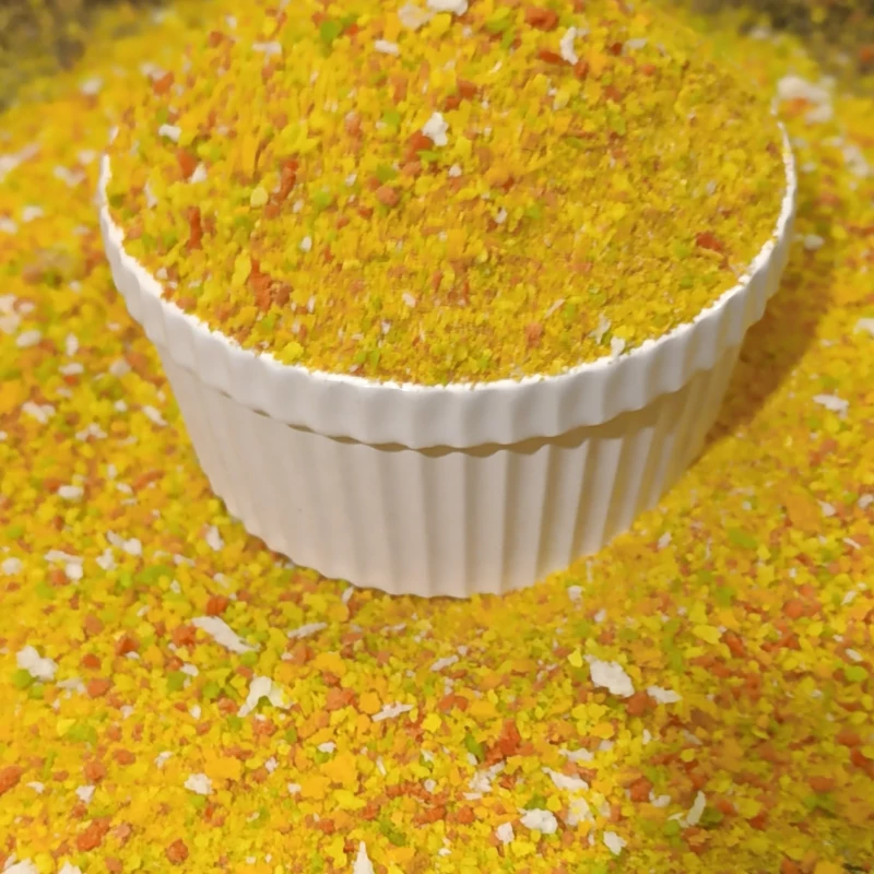 پودر سوخاری 250 گرمی رنگی ترنج (سبز،نارنجی،قرمز،زرد و مخلوط)