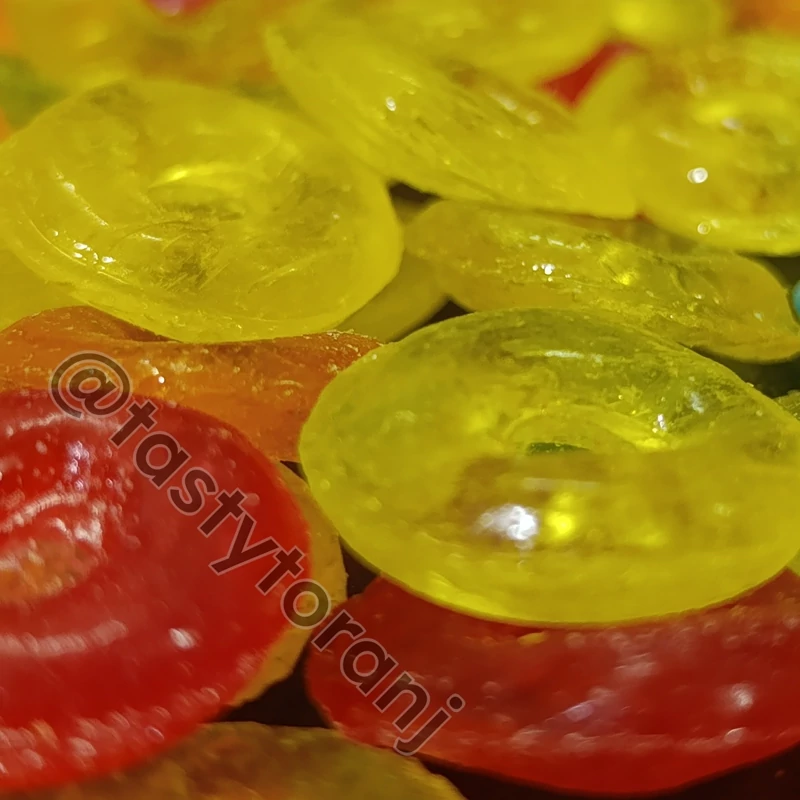 آبنبات چرخی درجه یک 100 گرمی ترنج