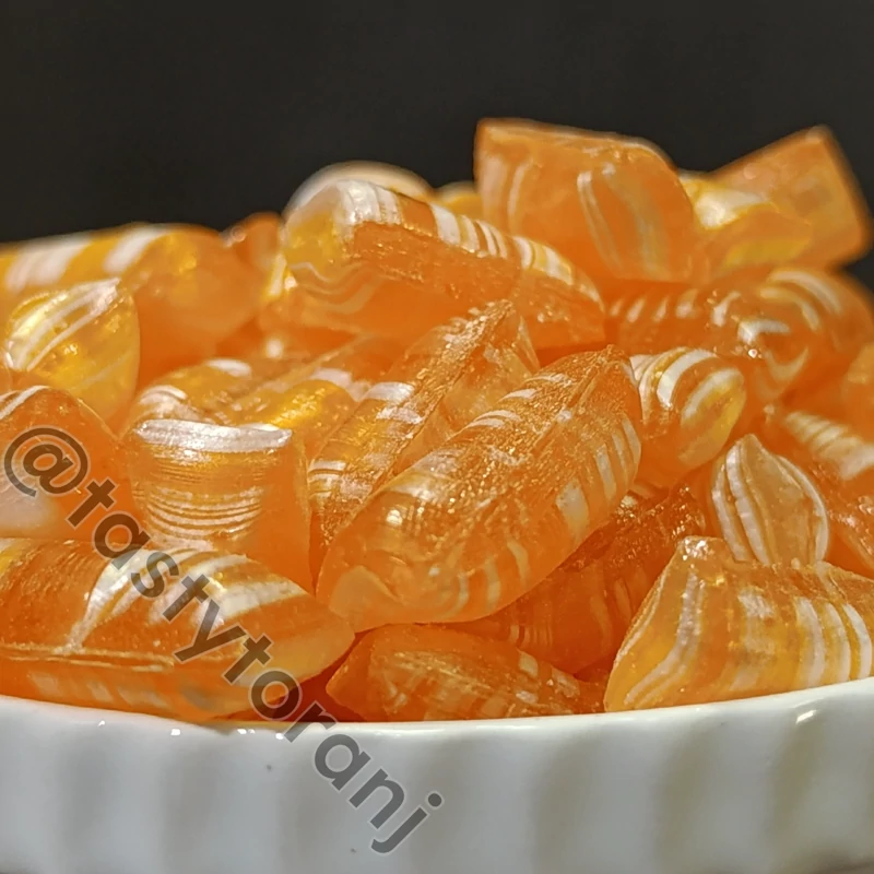 شکلات اطلسی نارنجی درجه یک ترنج 500 گرمی